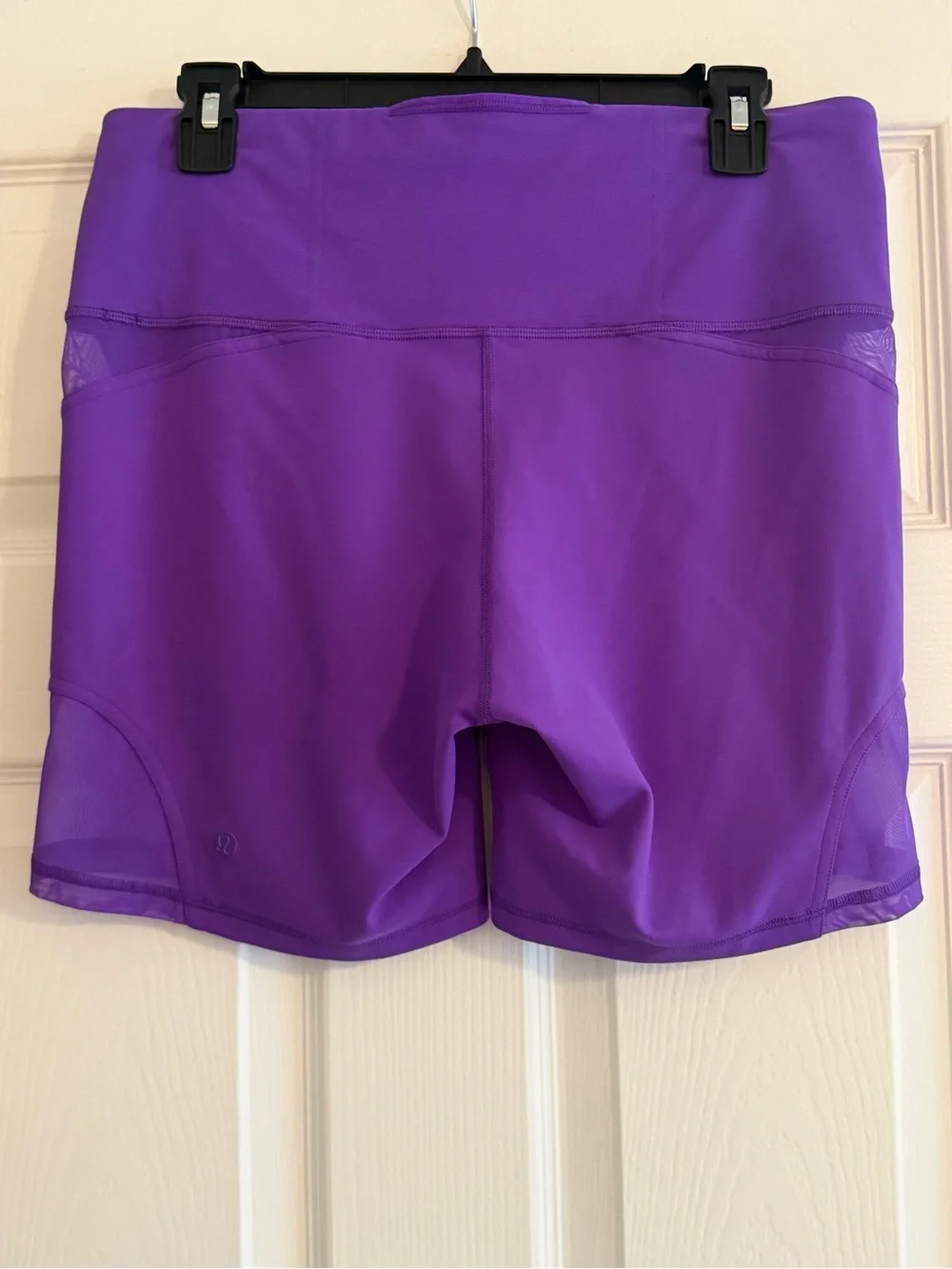 Lululemon Purple Women’s Wunder Train Mesh Panel High-Rise Athletic Shorts